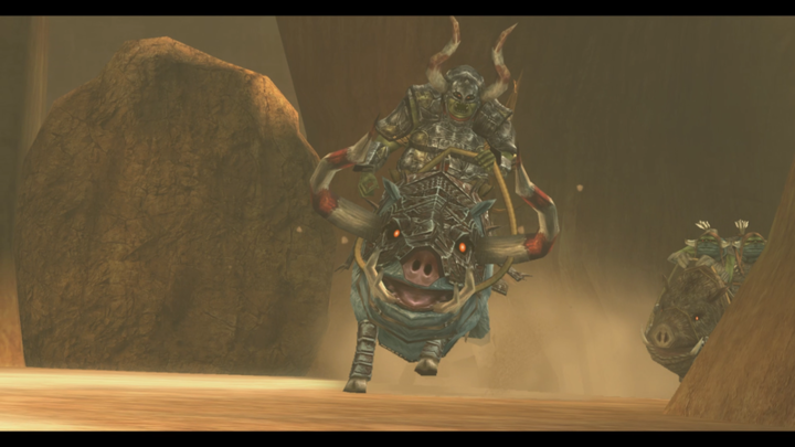 Le Roi Bulbin attaquant Cocorico (Screenshot - Screenshots de Twilight Princess HD (Nintendo Direct du 12 novembre 2015)- Twilight Princess)