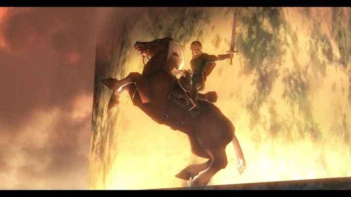 Link chevauchant Epona (Screenshot - Screenshots de Twilight Princess HD (Nintendo Direct du 12 novembre 2015)- Twilight Princess)