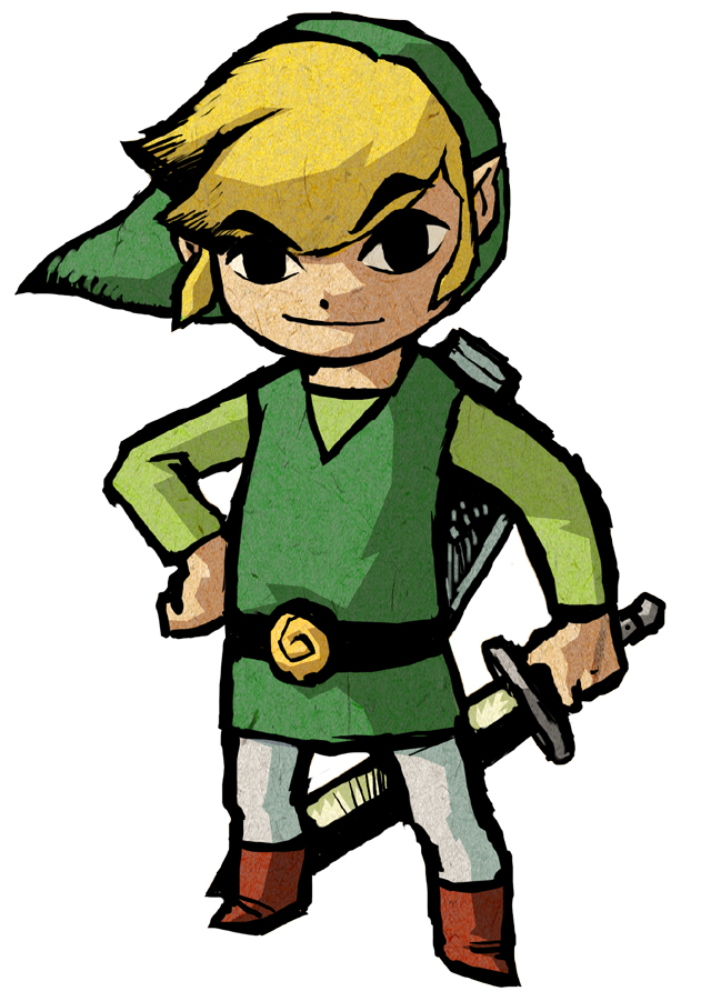 Link (Artwork - Personnages - The Wind Waker)