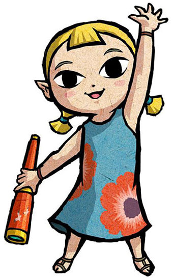 Arielle (Artwork - Personnages - The Wind Waker)