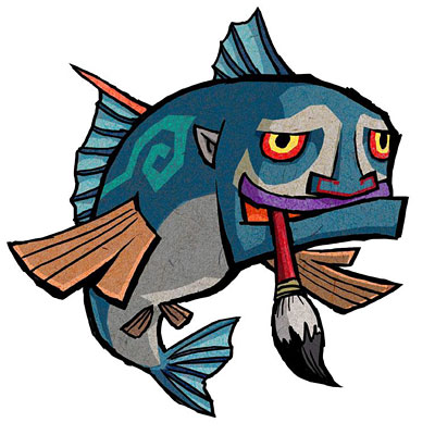 Poiscomme (Artwork - Personnages - The Wind Waker)