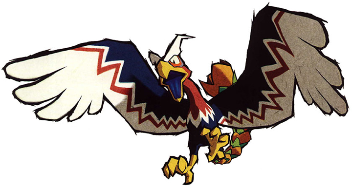 Condor des îles (Artwork - Ennemis - The Wind Waker)