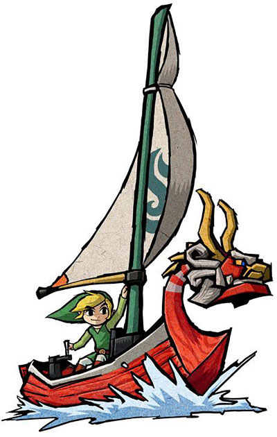 Le Lion rouge (Artwork - Personnages - The Wind Waker)