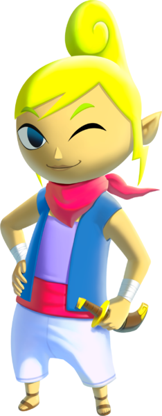 Tetra (Artwork - Personnages (version WiiU) - The Wind Waker)