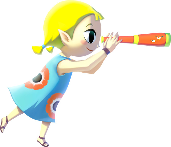 Arielle (Artwork - Personnages (version WiiU) - The Wind Waker)