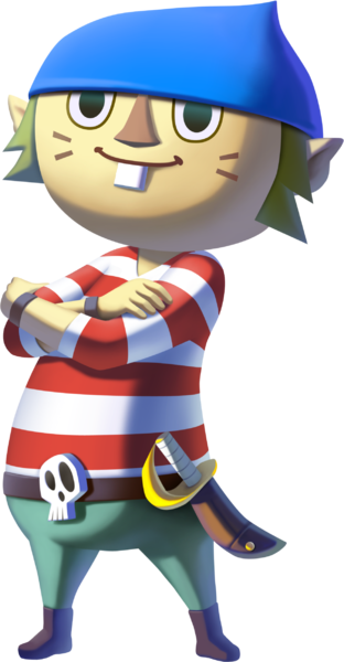 Nico (Artwork - Personnages (version WiiU) - The Wind Waker)