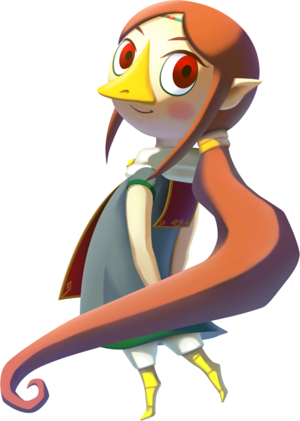 Médolie (Artwork - Personnages (version WiiU) - The Wind Waker)