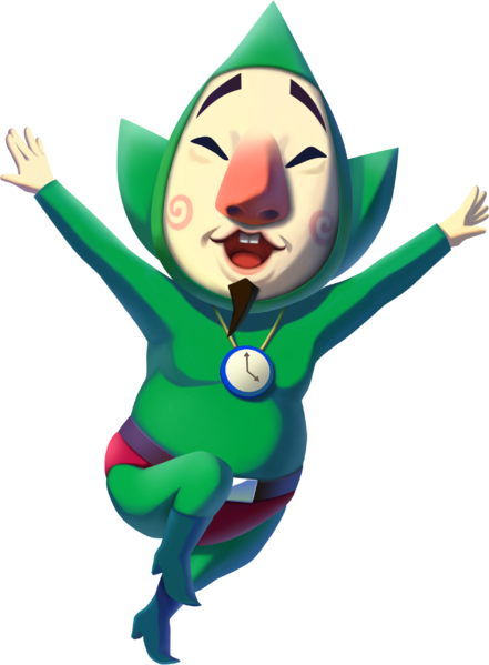 Tingle (Artwork - Personnages (version WiiU) - The Wind Waker)