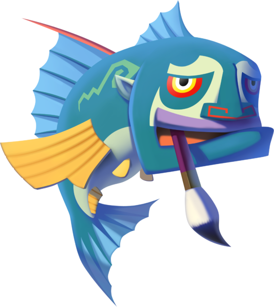 Poiscomm (Artwork - Personnages (version WiiU) - The Wind Waker)