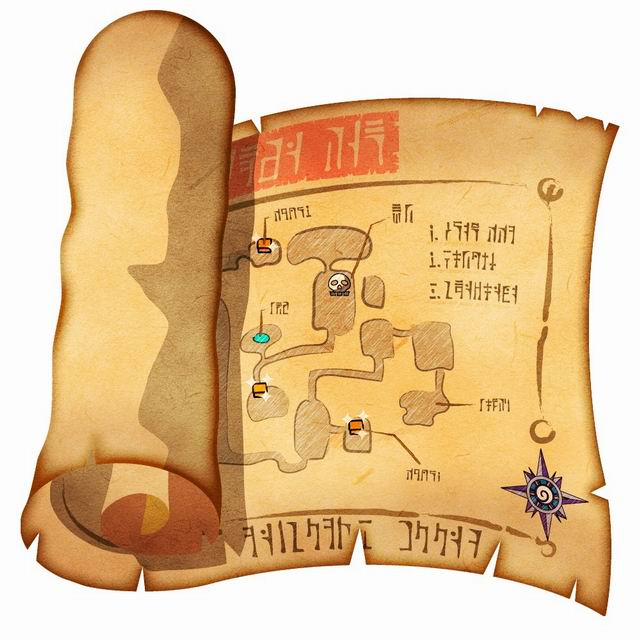 Carte de donjon (Artwork - Items - The Wind Waker)