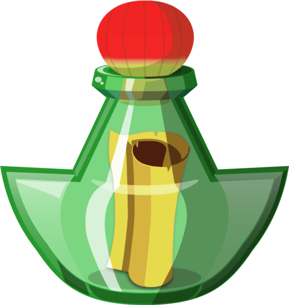 Bouteille Tingle (Artwork - Items - The Wind Waker)
