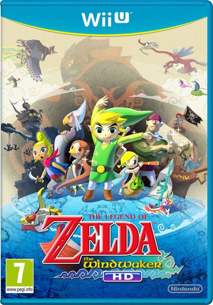 Boîtier français de The Wind Waker HD sur Wii U (Image diverse - Boîtiers - The Wind Waker)