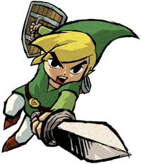 Link dans The Wind Waker