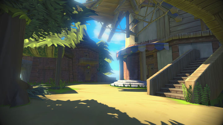 Vue de Mercantîle (Screenshot - Screenshots de The Wind Waker HD (Kit de presse)- The Wind Waker)