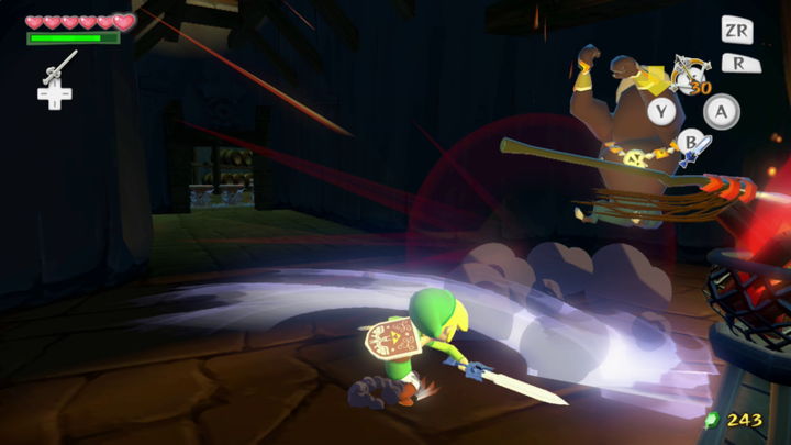 Link combattant des moblins (Screenshot - Screenshots de The Wind Waker HD (E3 2013)- The Wind Waker)