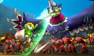 Capture d'écran de Hyrule Warriors