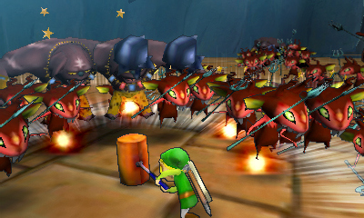 Capture d'écran de Hyrule Warriors