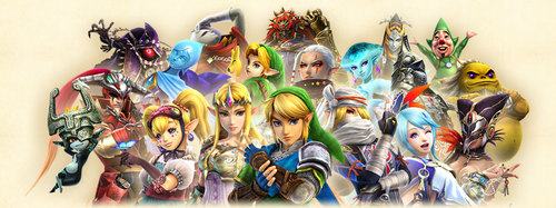 Les personnages de Hyrule Warriors