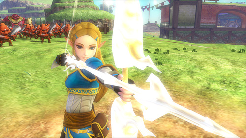 Capture d'écran d'Hyrule Warriors: Definitive Edition sur Switch