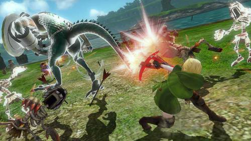 Capture d'écran d'Hyrule Warriors: Definitive Edition sur Switch