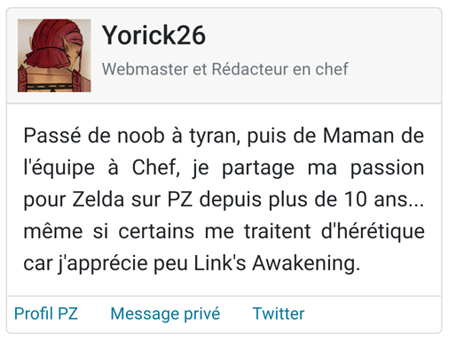 Présentation de Yorick