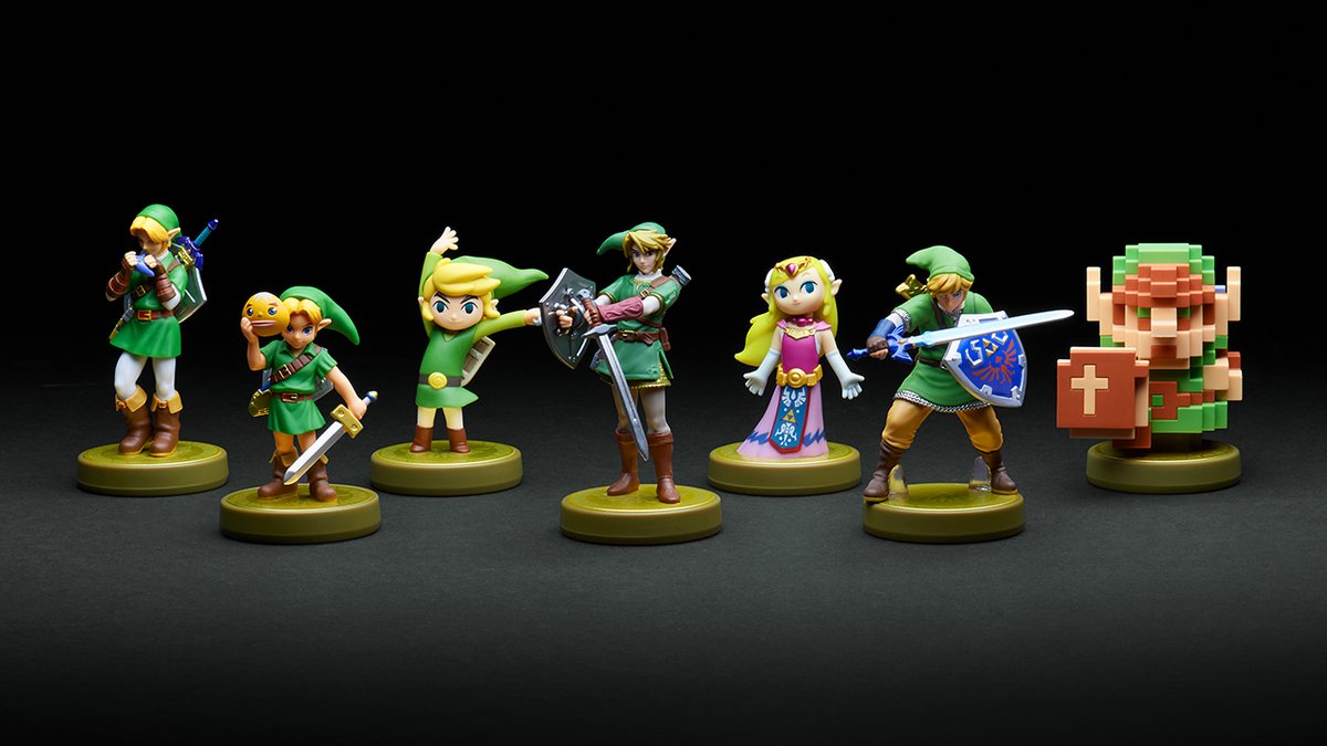 Les Amiibo Zelda sortis pour le trentième anniversaire de la série