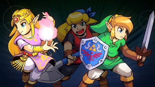 Artwork officiel de Cadence of Hyrule