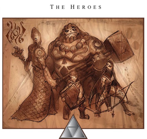 Concept Art du jeu annulé Heroes of Hyrule de Retro Studios sur DS