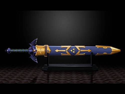 Réplique de l'Épée de Légende chez Proplica (Bandai) - L'épée et sur son socle