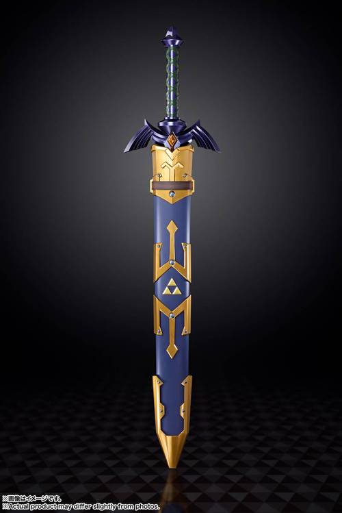 Réplique de l'Épée de Légende chez Proplica (Bandai) - L'épée dans toute sa longueur avec son fourreau