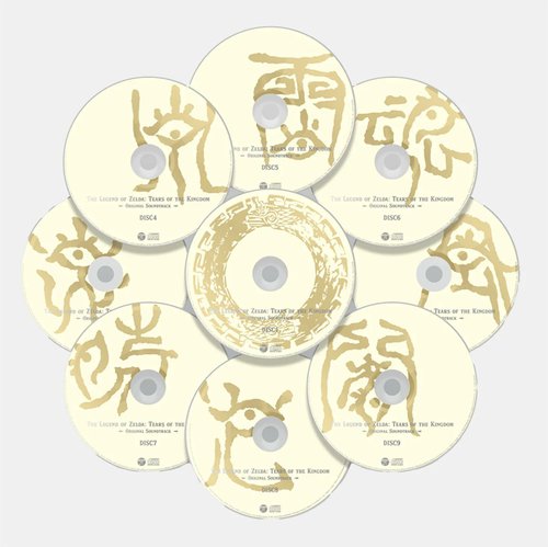 Tears of the Kingdom : Original Soundtrack : les neuf CD