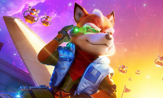Fox McCloud dans le film Super Mario Galaxy
