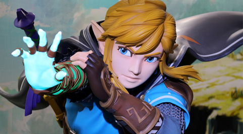 Tears of the Kingdom : une statue de Link exposée au Nintendo Live
