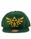 Casquette Homme logo Zelda verte