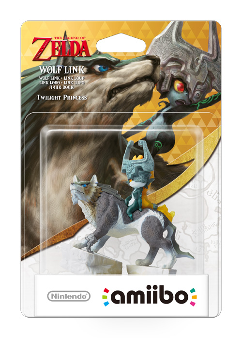 Boîte de l'Amiibo Link loup et Midona (Twilight Princess)