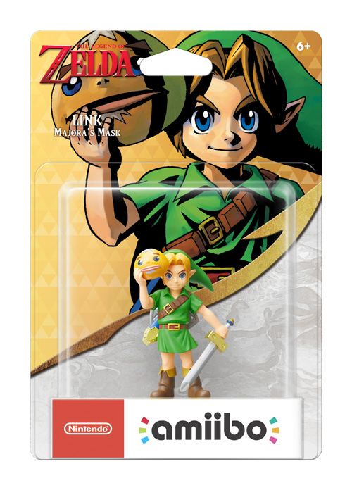 Boîte de l'Amiibo Link (Majora's Mask)