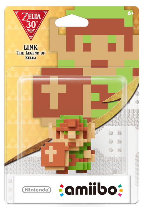 Boîte de l'Amiibo Link 8 bits