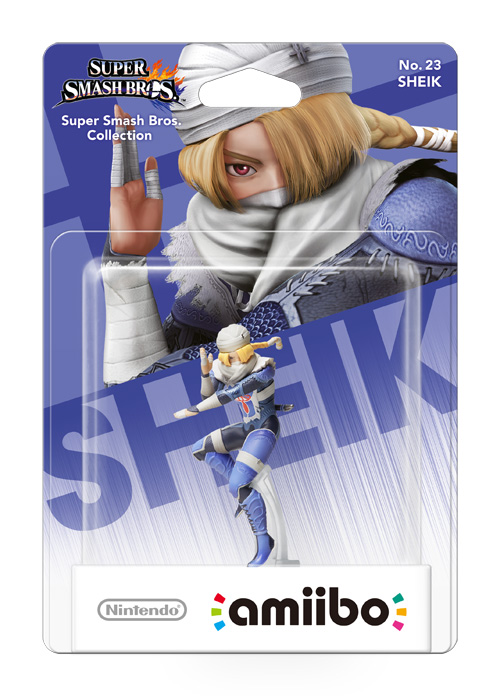 Boîte de l'Amiibo Sheik