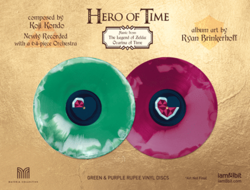 Disques de l'édition vinyle de Hero of Time