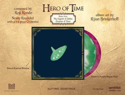 Étui extérieur de l'édition vinyle de Hero of Time