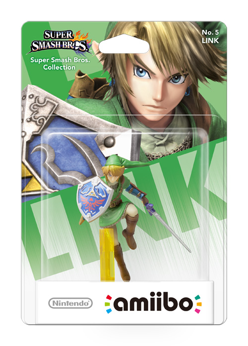 Boîte de l'Amiibo Link (Super Smash Bros.)