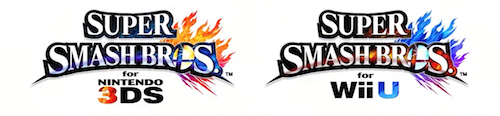 Logo des jeux Super Smash Bros. pour Wii U et 3DS