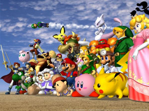 Les personnages de Super Smash Bros. Melee