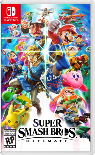 La jaquette Super Smash Bros. Ultimate