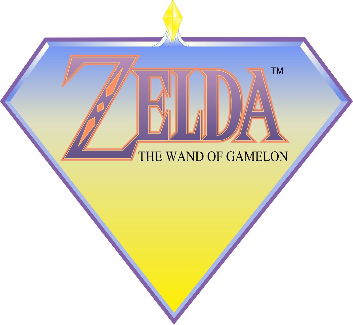 Logo du jeu Zelda: The Wand of Gamelon