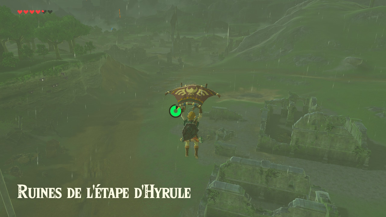 Solution de Breath of the Wild Cheminement jusqu'au village de Cocorico PuissanceZelda