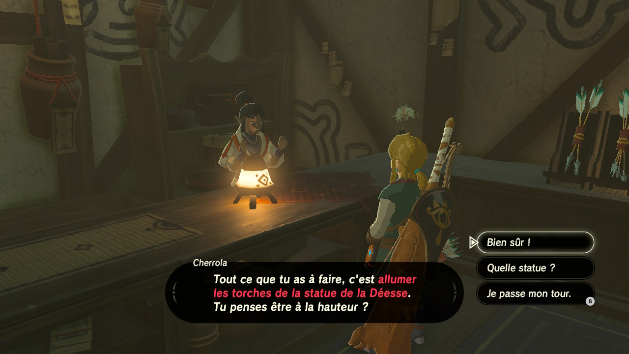 Solution de Breath of the Wild Le Village de Cocorico En quête d'Impa PuissanceZelda