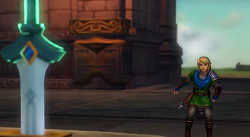 Screenshot de Hyrule Warriors - Nintendo Wii U – Vers les Terres Célestes