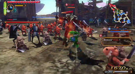  Screenshot de Hyrule Warriors - Nintendo Wii U – Vers les Terres Célestes