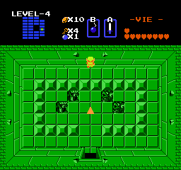 Screenshot du guide du donjon D de The Legend of Zelda